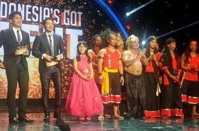 Shaquilla dan Gimbal Lolos ke Grand Final 'Indonesia's Got Talent'