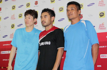 Park Ji-Sung dan Zambrotta Puas Antusiasme Penonton di Asian Dream Cup 2014