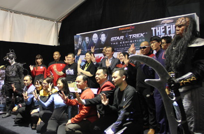 Rasakan Sensasi Petualangan Luar Angkasa di 'Star Trek Exhibition''