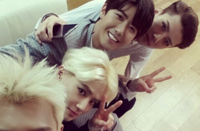 Kwanghee ZE:A Tunjukkan Keakraban Bersama EXO