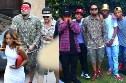 Bebas Penjara, Pacar Beri Pesta Kejutan untuk Chris Brown
