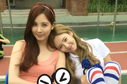 Imutnya Hyoyeon SNSD Foto Olahraga Bareng Seohyun