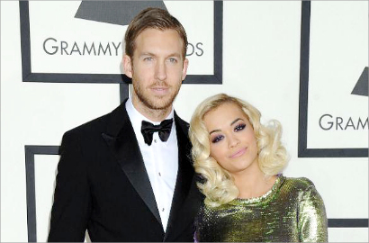Rita Ora Syok Diputus DJ Calvin Harris Lewat Twitter