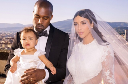 Pamer Foto Keluarga, Kim Kardashian Tepis Isu Ibu Benci Kanye West