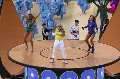 Upacara Pembukaan Piala Dunia 2014 Tonjolkan Alam Brasil