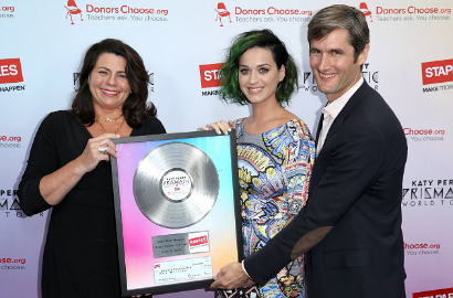Katy Perry Dukung Gerakan Amal Demi Proyek Pendidikan