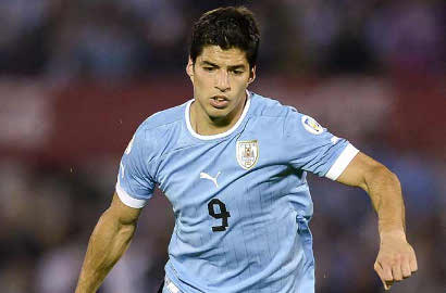 Luis Suarez Absen dalam Laga Uruguay vs Kosta Rika
