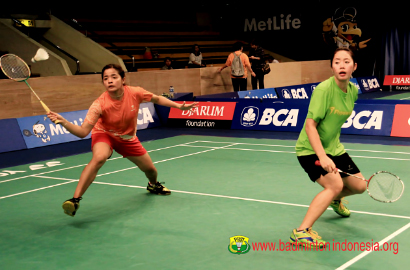 Tim Indonesia Adaptasi Lapangan Jelang Indonesia Open 2014