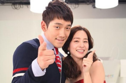 Rain dan Kim Tae Hee Kepergok Makan Bareng di Gangnam