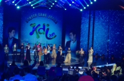 Judika dan Dewi Persik Hadiri Grand Final KDI 2014