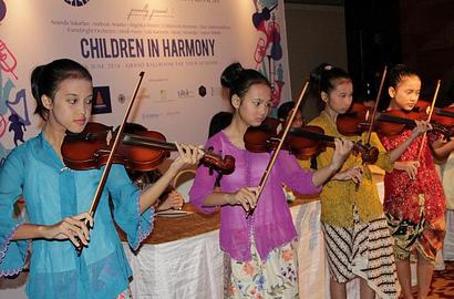 'Children in Harmony', Edukasi Musik Gratis Bagi Anak Kurang Mampu