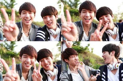 Woohyun dan Sungyeol Infinite Akrab Syuting Bareng 'High School'