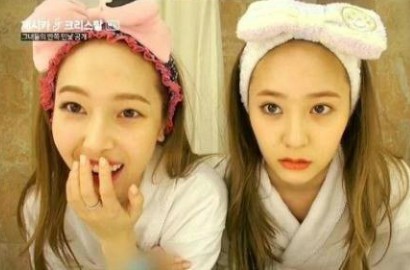 Jessica SNSD dan Krystal Cantik Tanpa Make-Up di 'Jessica&Krystal'