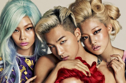 Vogue Rilis Lagi Foto Seksi Taeyang dengan Empat Model