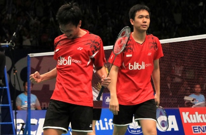 Tontowi-Lilyana Kalah, Ahsan-Hendra Wakili Indonesia di Final Super Series