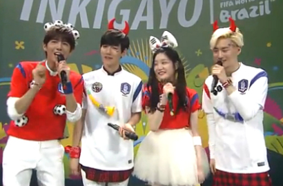 Baekhyun EXO Diteriaki Fans Saat Jadi MC 'Inkigayo'