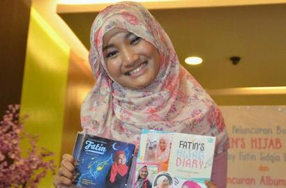 Jelang Ramadhan, Fatin Rilis Album Religi dan Buku Fashion Hijab