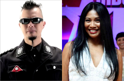 Anggun Syok Ahmad Dhani Kampanye Berseragam Mirip Nazi