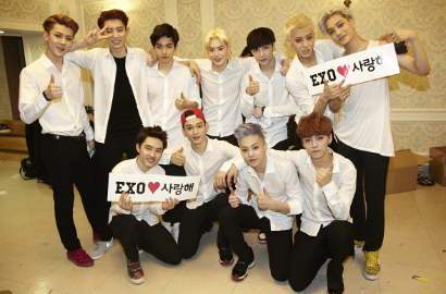 EXO Terpilih Jadi Model Global MCM