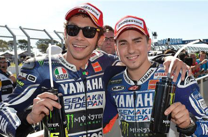 Valentino Rossi dan Jorge Lorenzo Ingin Tetap di Yamaha