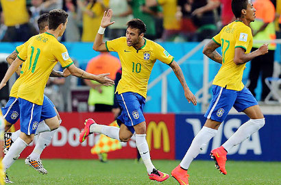 Brasil Mata-Matai Latihan Cile