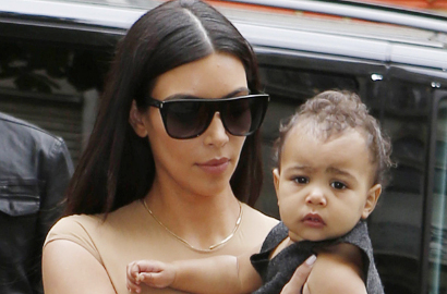 Kim Kardashian Nyaris Pukuli Wanita Saat North Jadi Korban Rasis