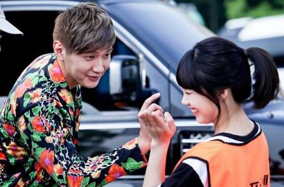 Eun Ji dan Ji Hyun Woo Ceria Syuting 'Trot Lovers'
