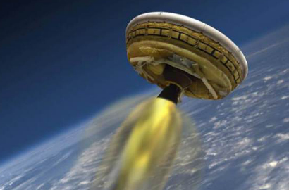 NASA Sukses Uji Coba Pesawat Mirip UFO untuk Mendarat di Mars