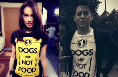 Ariel dan Sophia Mueller Kompak Pakai Baju Couple?