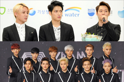 EXO dan JYJ Akan Tampil Satu Panggung di Asian Games 2014
