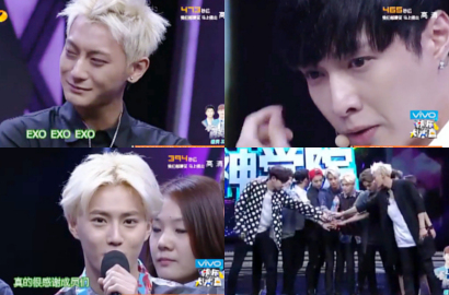 EXO Nangis di 'Happy Camp' Ceritakan Usai Kris Hengkang
