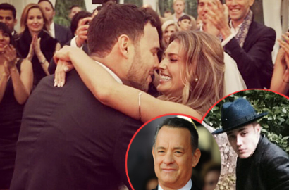 Justin Bieber Tertawa Tom Hanks Menari di Pernikahan Scooter Braun