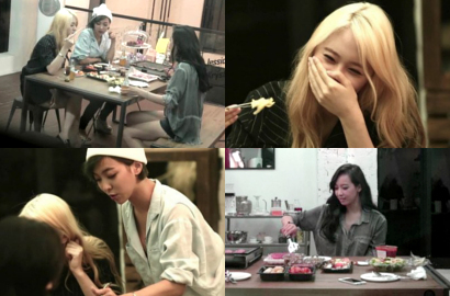 Luna dan Victoria f(x) Kunjungi Krystal di Reality Shownya