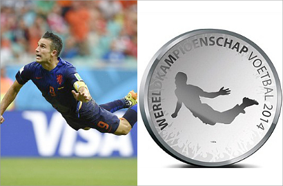 Koin Sundulan Robin van Persie Laris Manis