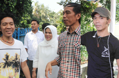 Slank Ikut Pemilu, Jokowi Sambangi Markas Potlot