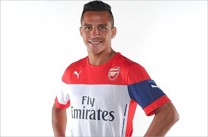 Alexis Sanchez Resmi Berseragam Arsenal