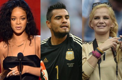 Argentina Juara, Istri Sergio Romero 'Pinjamkan' Suami kepada Rihanna