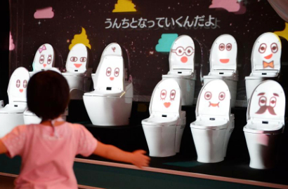 Pameran Tentang Toilet Dibuka di Jepang