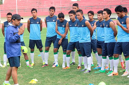 Inilah Taktik Timnas U-23 Lawan Arema Cronus