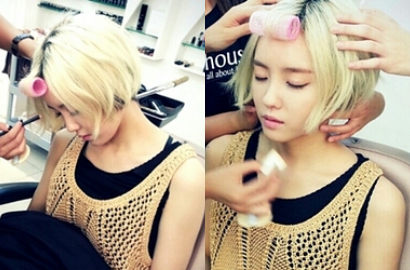 Hyomin T-ara Ketiduran Saat Dirias Akibat Kecapekan
