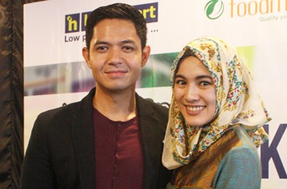 Dude Harlino-Alyssa Nikmati Ramadhan Syuting 'Sakinah Bersamamu'