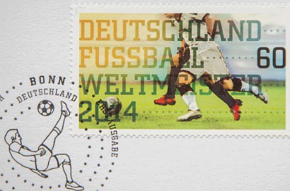 Jerman Rilis Perangko Edisi Juara Piala Dunia