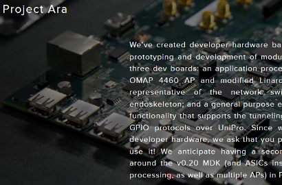 Google Tawarkan Project Ara ke Pengembang