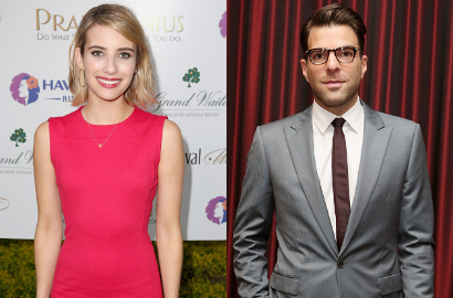 Zachary Quinto dan Emma Roberts Berpacaran di Film Terbaru 'I Am Michael'