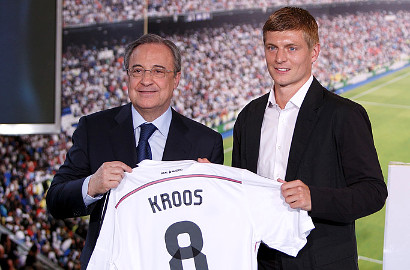 Toni Kroos Kenakan Jersey Nomor 8 di Real Madrid
