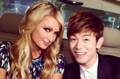 Paris Hilton Ditemani Eric Nam Keliling Seoul