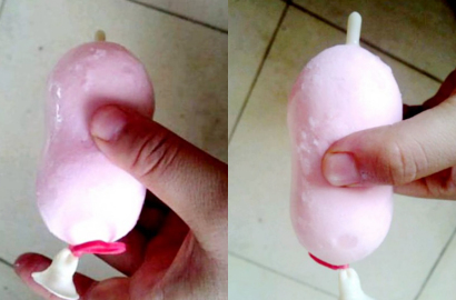 Heboh di Tiongkok Ada Es Krim Kondom