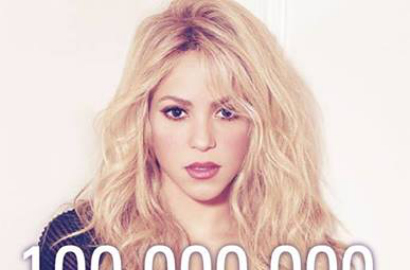 Shakira Raih 100 Juta Likes di Facebook