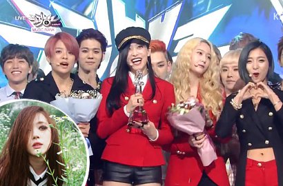 Sulli Demam, f(x) 'Red Light' Juara di 'Music Bank'