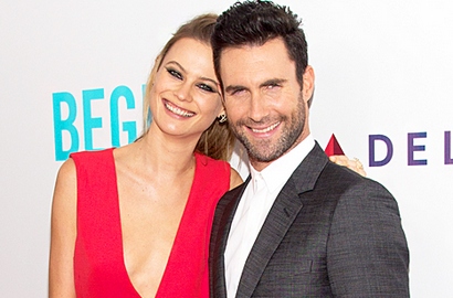 Resmi Menikah, Adam Levine dan Behati Sekaligus Beramal